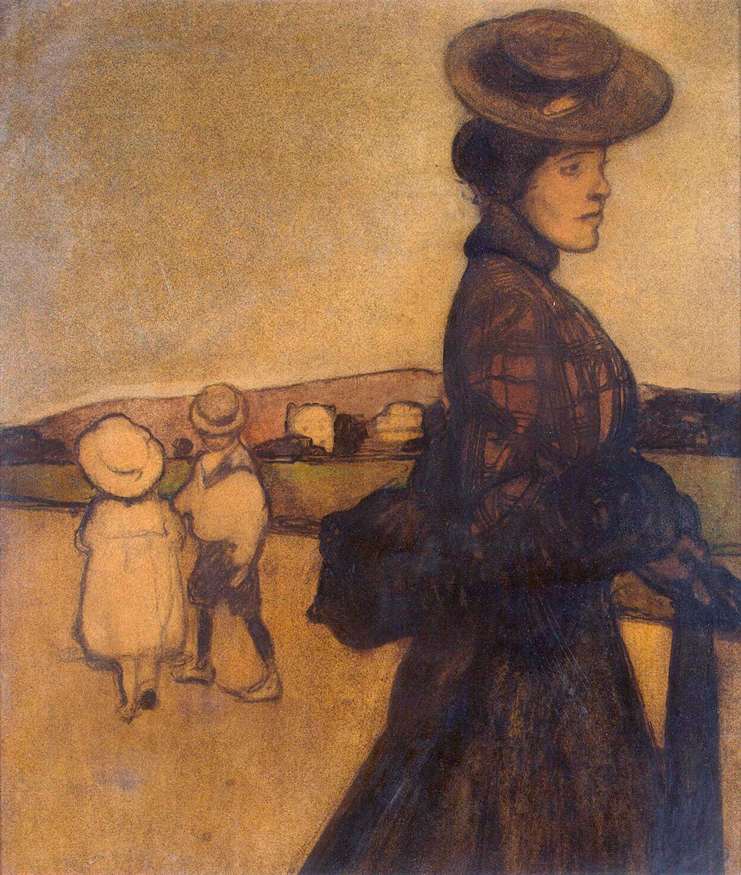 ガヴァネス、c1901-1902。 作： マキシムデトマス
