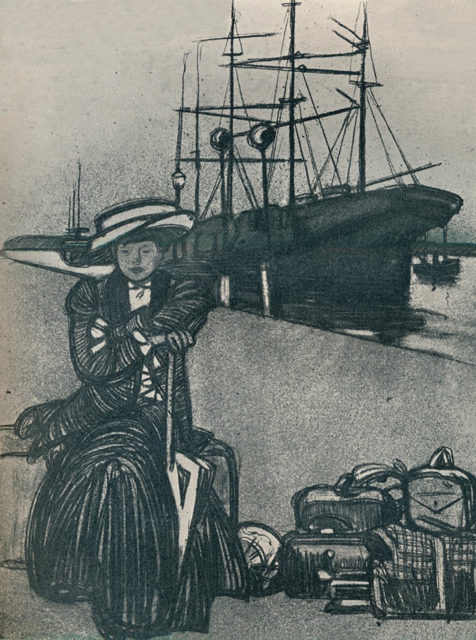 旅行者、c1920、1923 作： マキシムピエールジュールデトマス