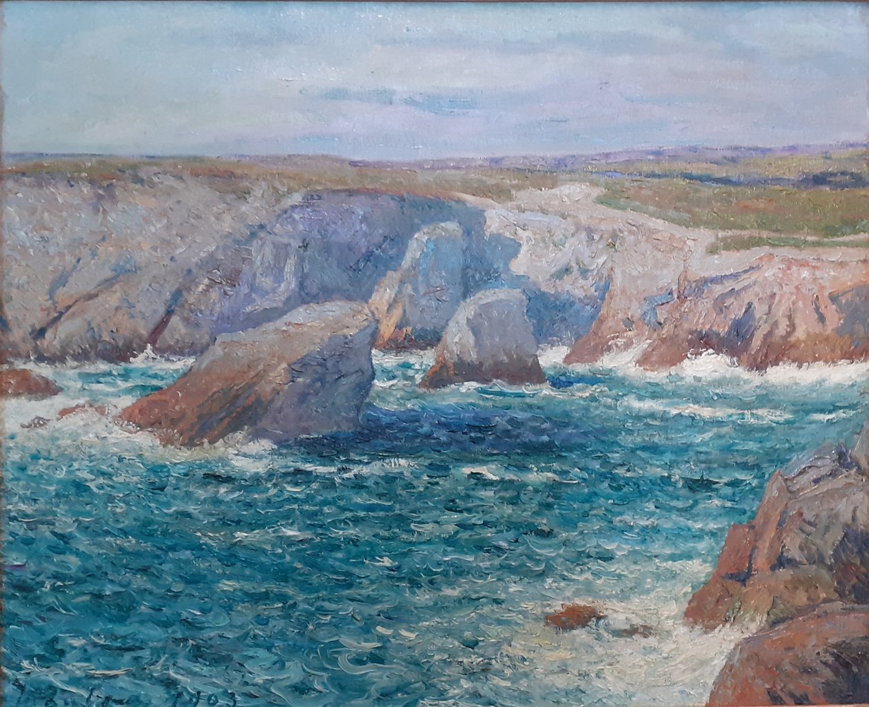 ラ・クリーク、ワイルド・コースト、キブロン 作： Maxime Maufra