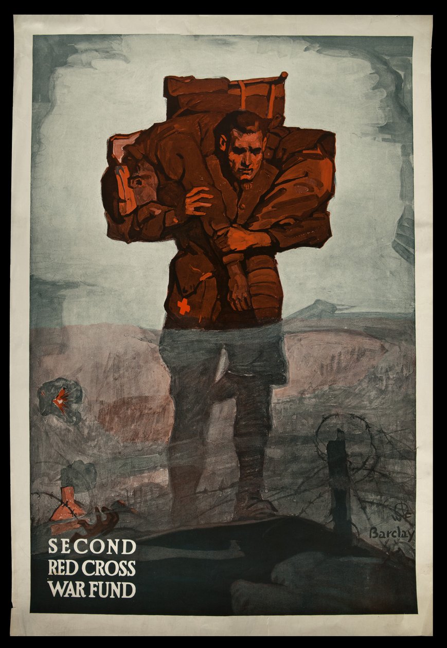 第二次赤十字戦争基金、1917-18 作： マクレランド・バークレイ