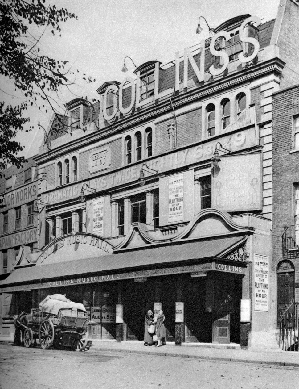 コリンズ音楽ホール、イズリントン、ロンドン、1926-1927。 作： マクリーシュ