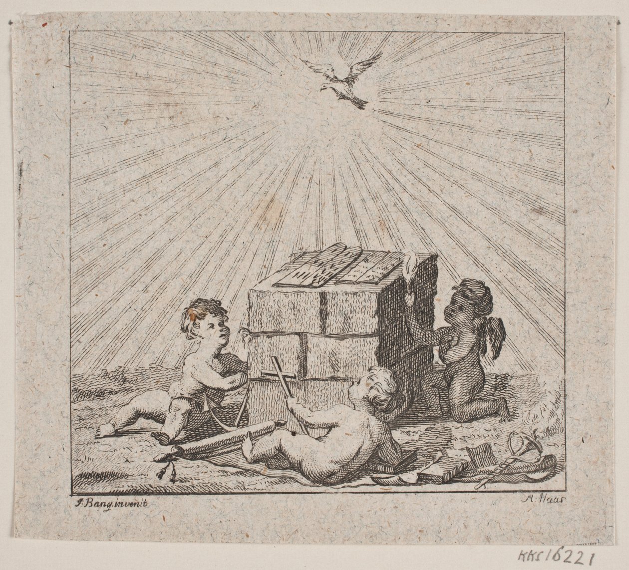 Vignet til N. E. Balle "Theses Theologica" 作： メノ・ハース