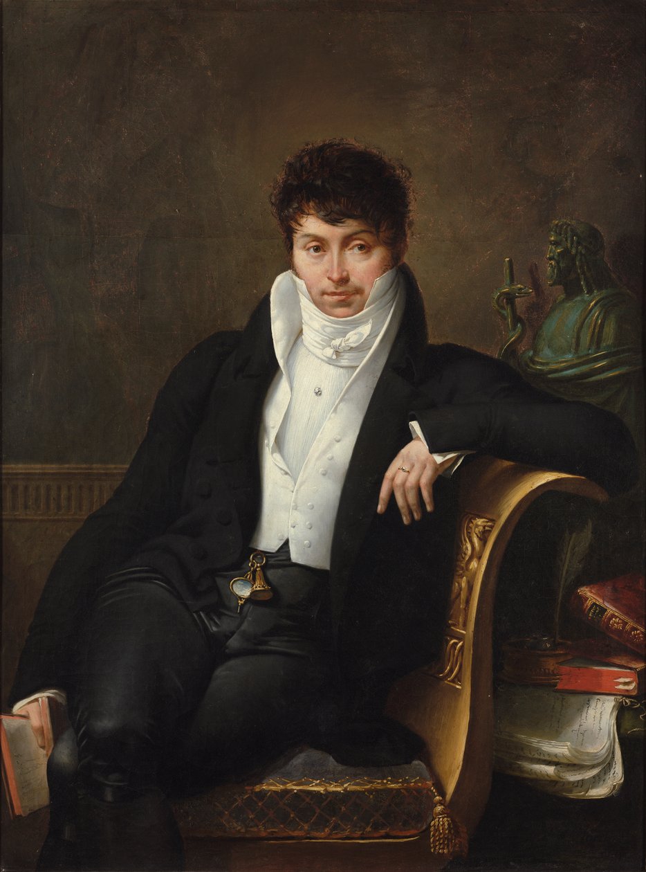 ピエール=ジャン=ジョルジュ・カバニスの肖像（1757-1808） 作： メリージョセフブロンデル