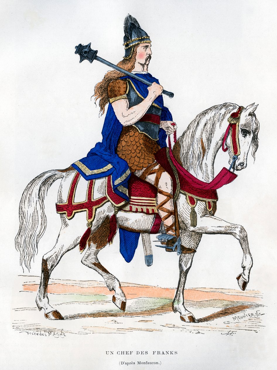 フランク家の首長、1882年-1884年頃 作： ムニエ