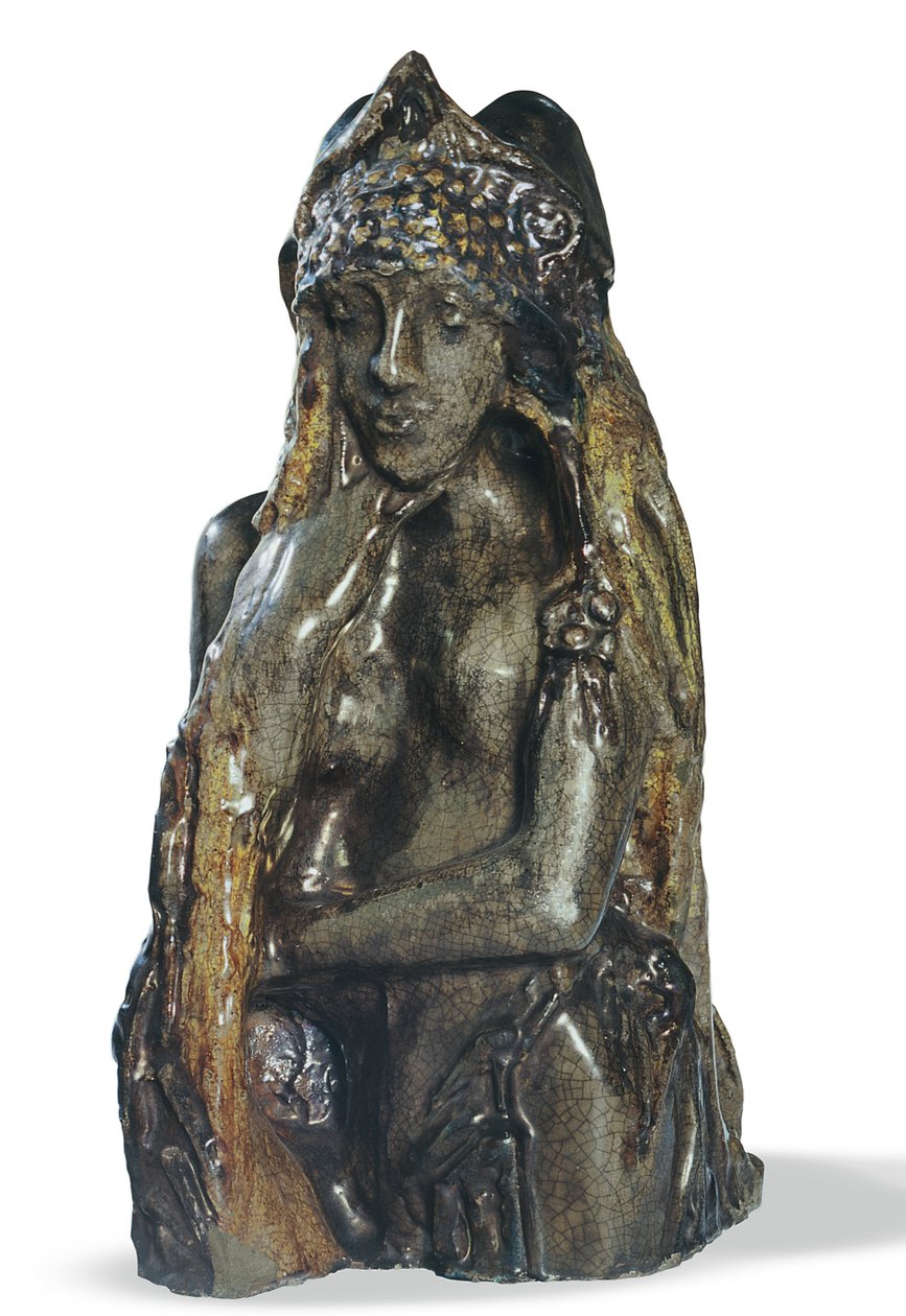 ヴォルホヴァ王女、1898〜1900年 作： ミハイル・アレクサンドロヴィチ・ヴルーベリ