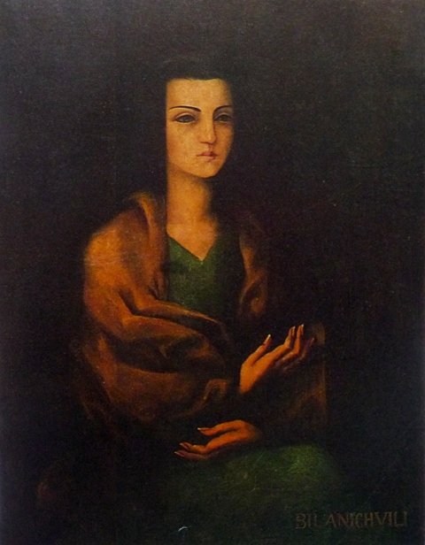 ジョージア州の女性：n 作： ミハイル・ビラニシュビリ