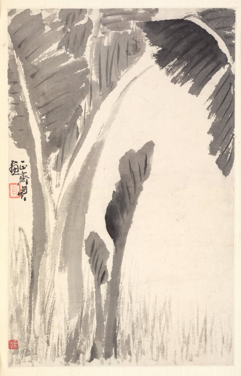 バナナ植物、1788。 作： ミンジェン
