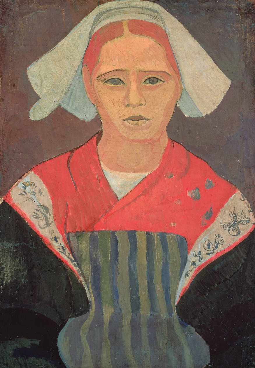 若いブルトンの少女 作： Mogens Franscesco Hendrik Ballin