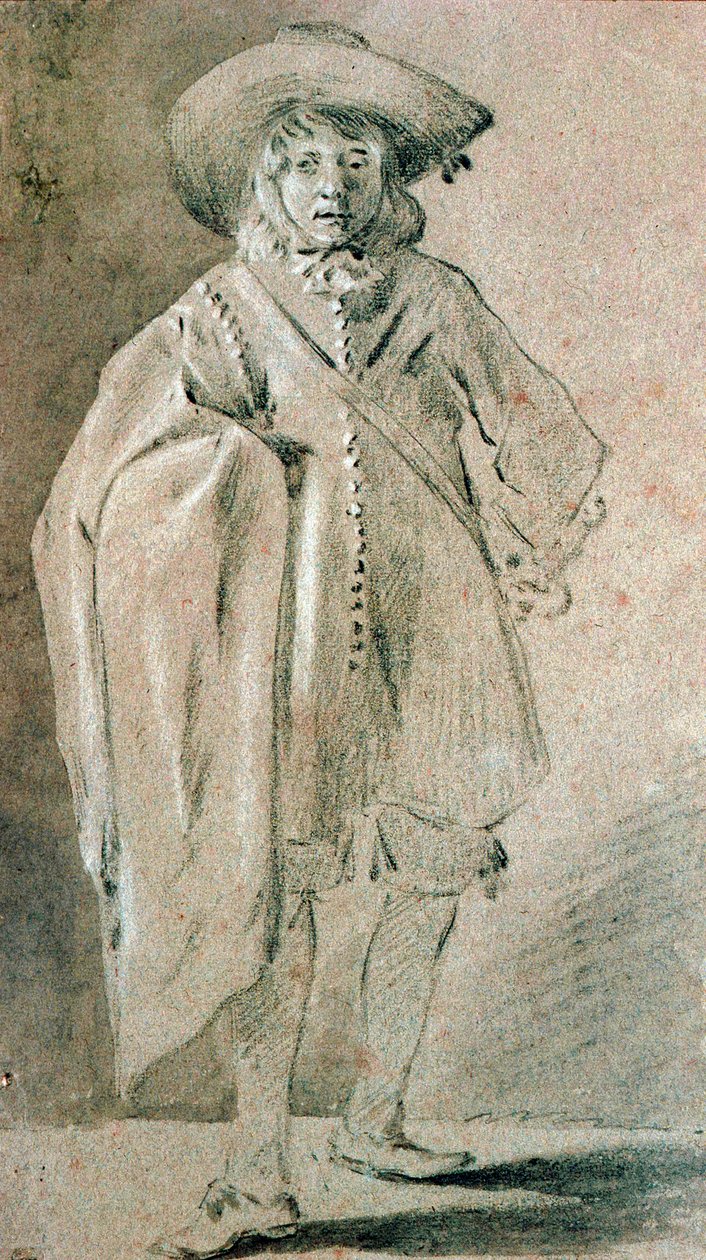 自画像、1660年代。 作： モーゼス・テル・ボルチ