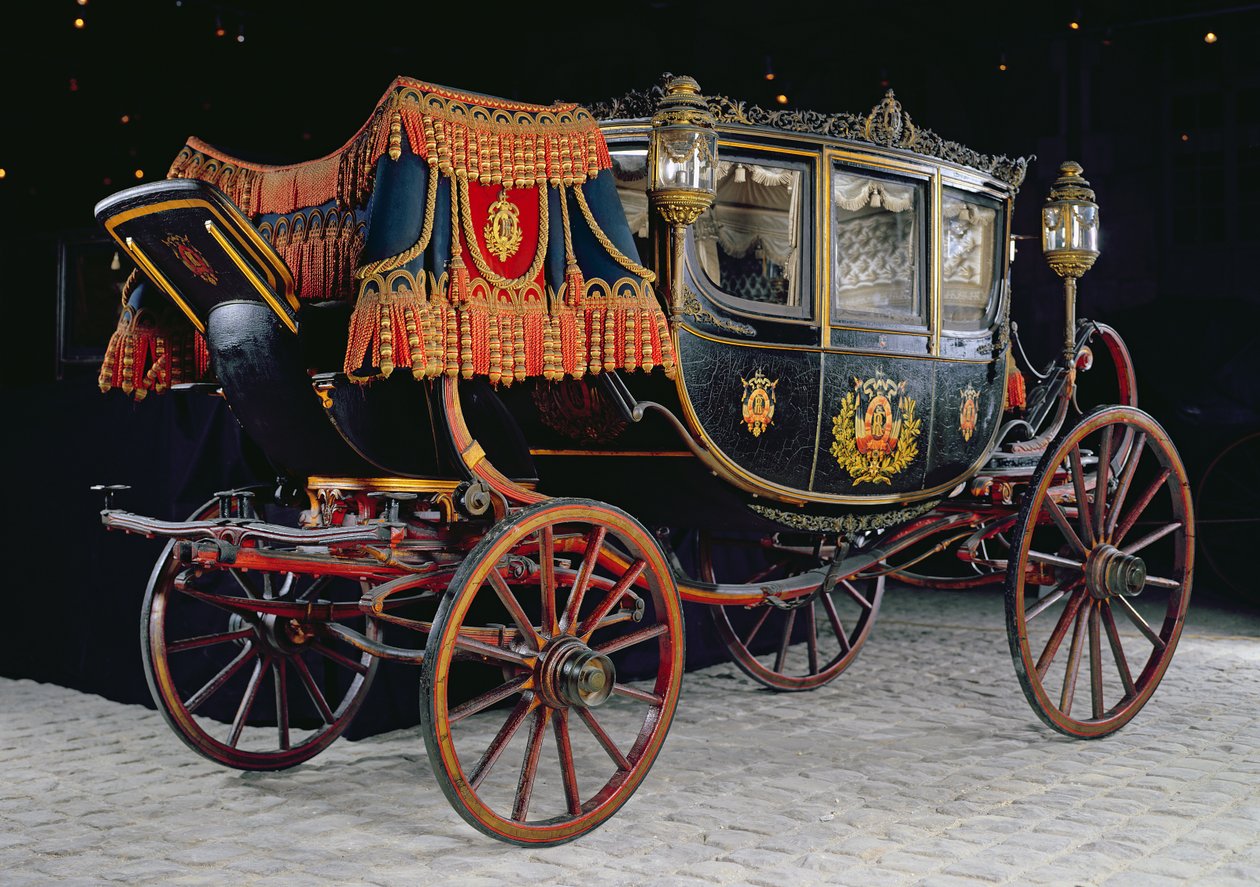 1896年、エリザ湖の皇帝のために1895年に建てられた馬車 作： ミュールバッハー