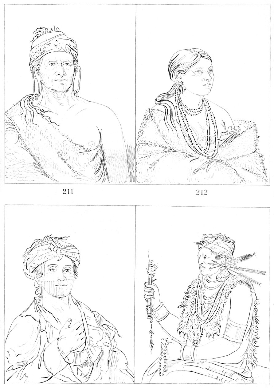 ショーニー、1841年。 作： マイヤーズアンドCo
