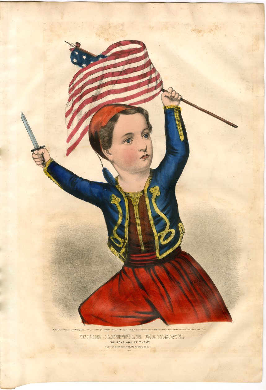 リトルズーアヴェ、ca。 1860年代 作： N. and Ives、JM Currier