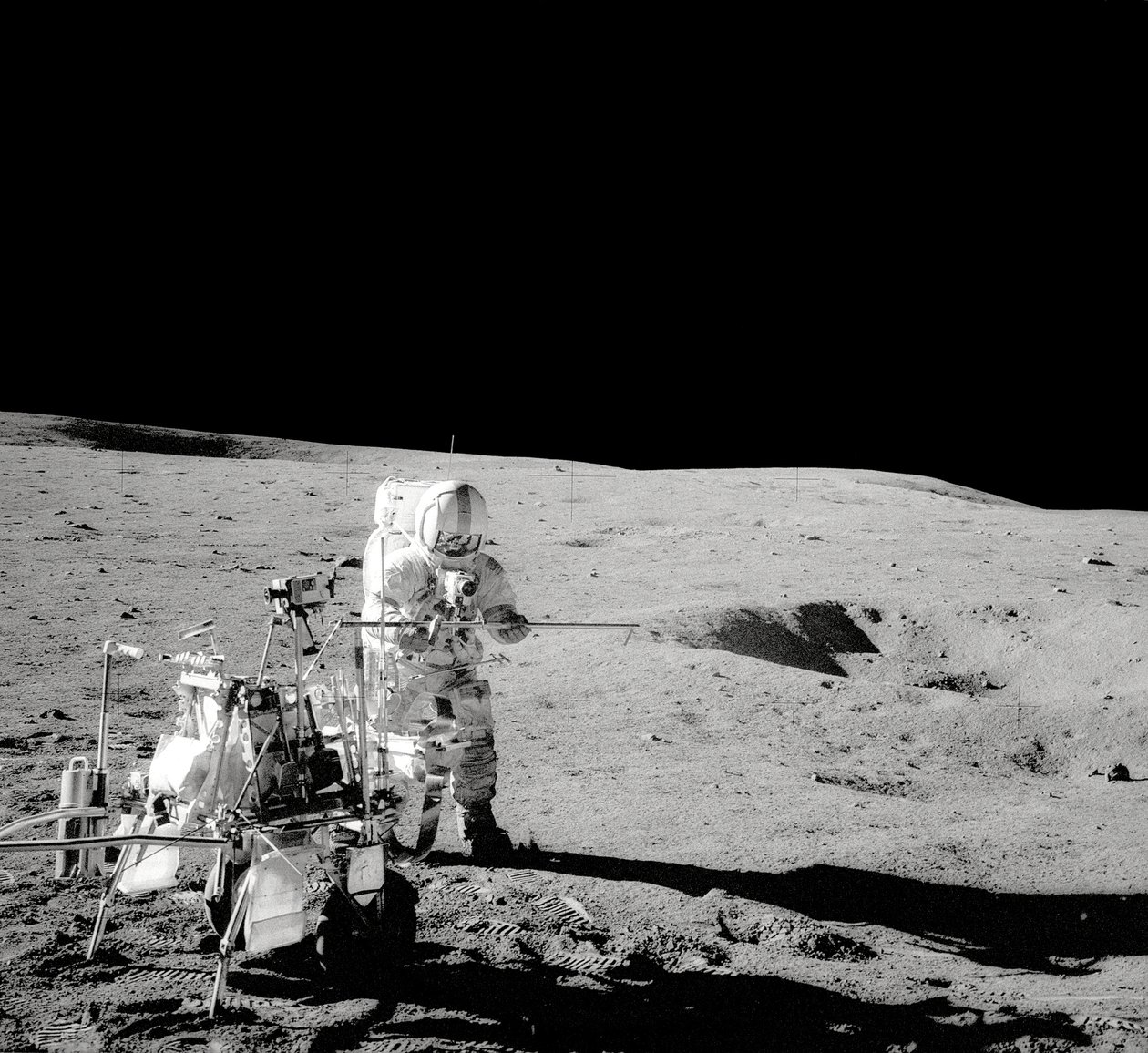 アポロ 14 号 - NASA、1971 年。 作： NASA画像