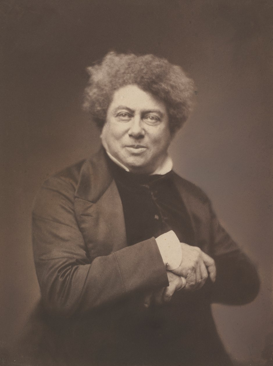アレクサンドル・デュマの父 (1802-1870) 作： ナダール