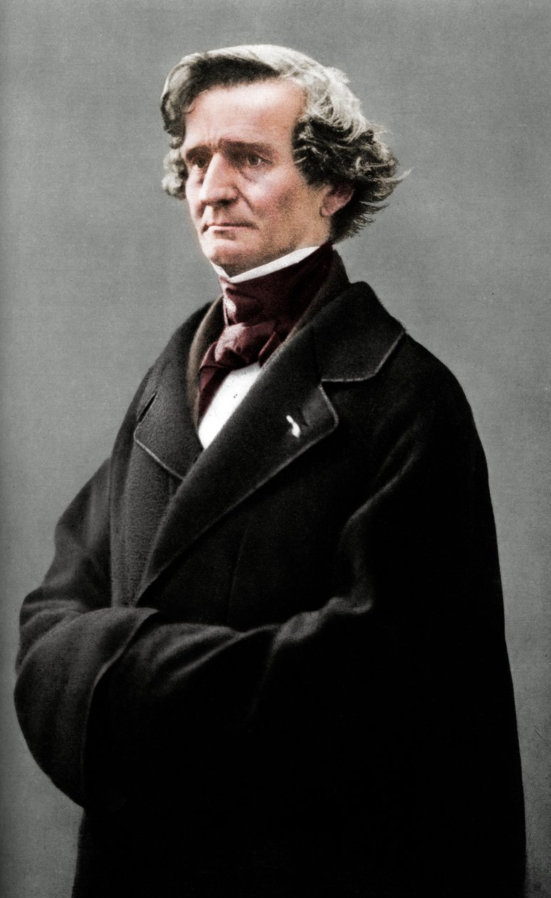 ヘクターベルリオーズ1803-1869、フランスのロマンチックな作曲家。 作： ナダール