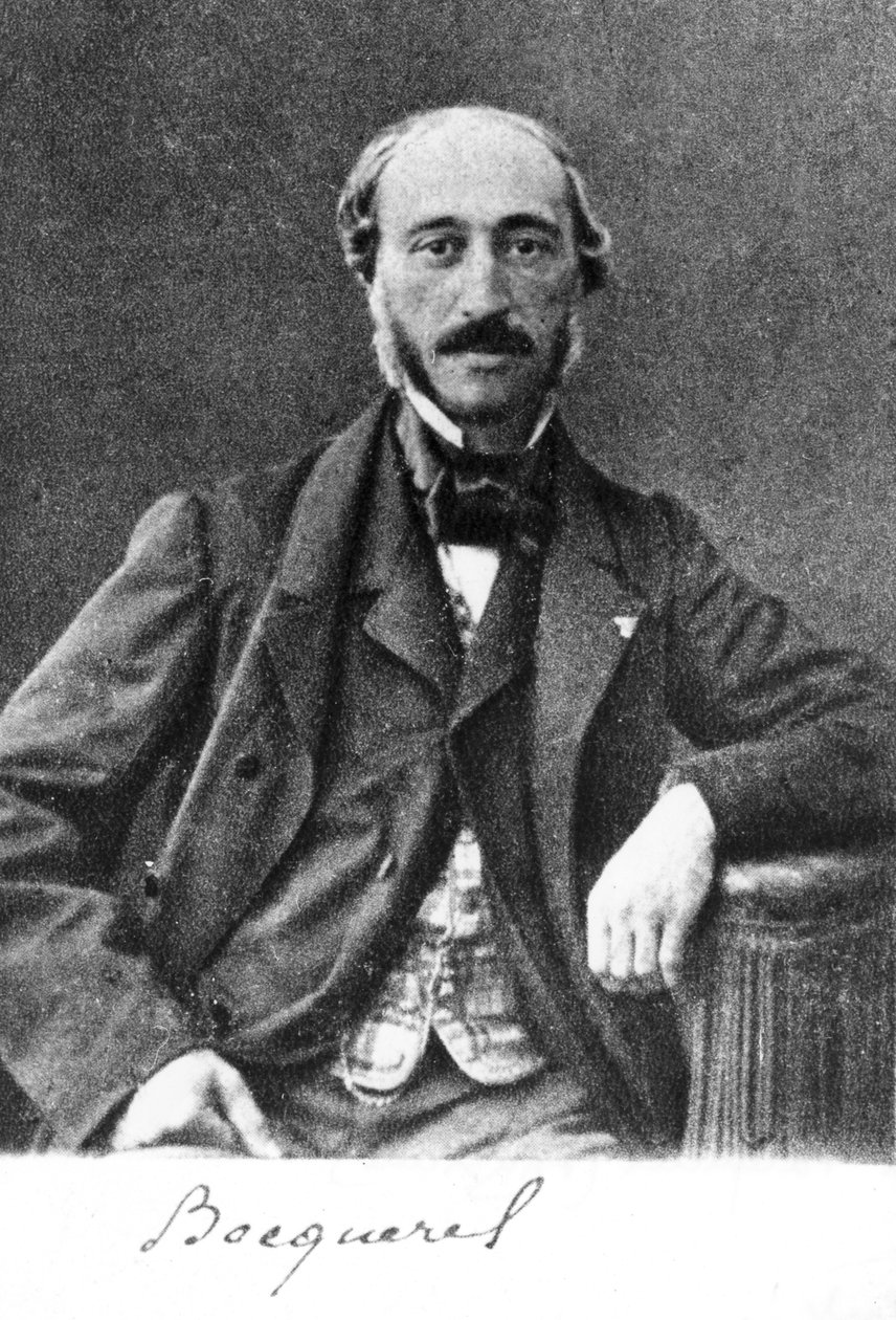 アンリベクレル、フランスの物理学者、c1890s 作： ナダール