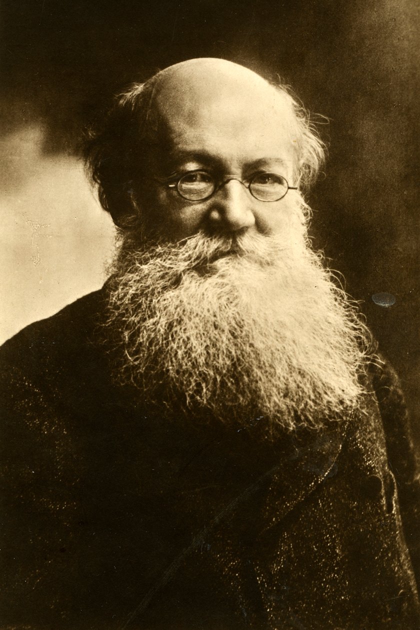 Pyotr Alexeyevich Kropotkin、ロシアのアナキスト、c1900 作： ナダール