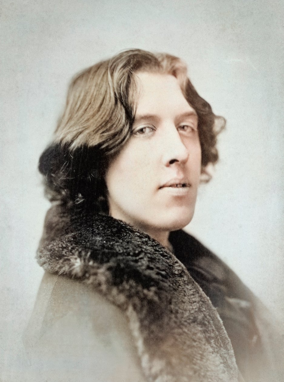 オスカー・ワイルド、1880年代前半（写真 作： ナポレオンサロニー