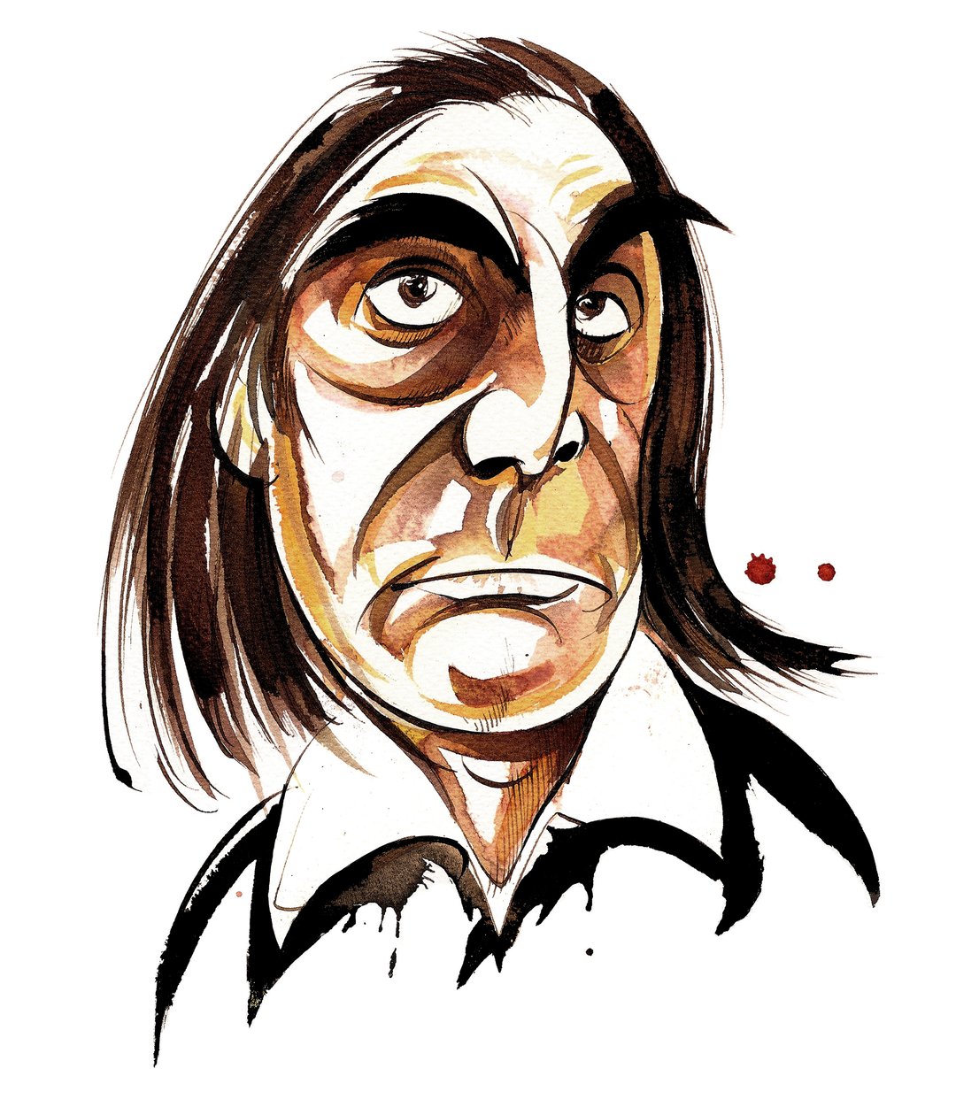 Alfred Schnittke-色の似顔絵 作： ニール・オズボーン