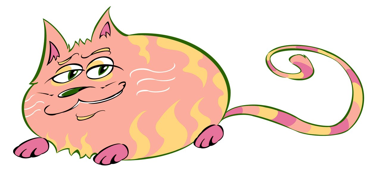 カービーキャット-似顔絵 作： ニール・オズボーン