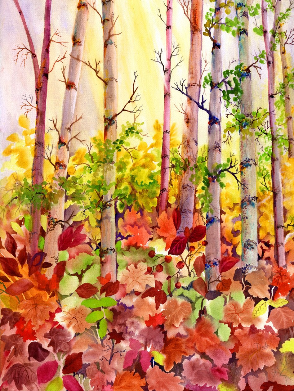 秋の森 作： ニーラ・プシュパラジ