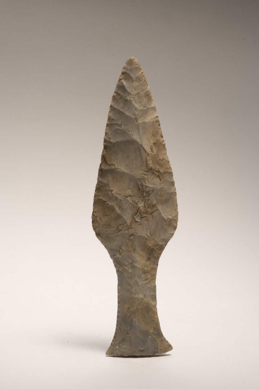 ダガー、デンマーク出身、紀元前4000年〜3000年（フリント） 作： 新石器時代