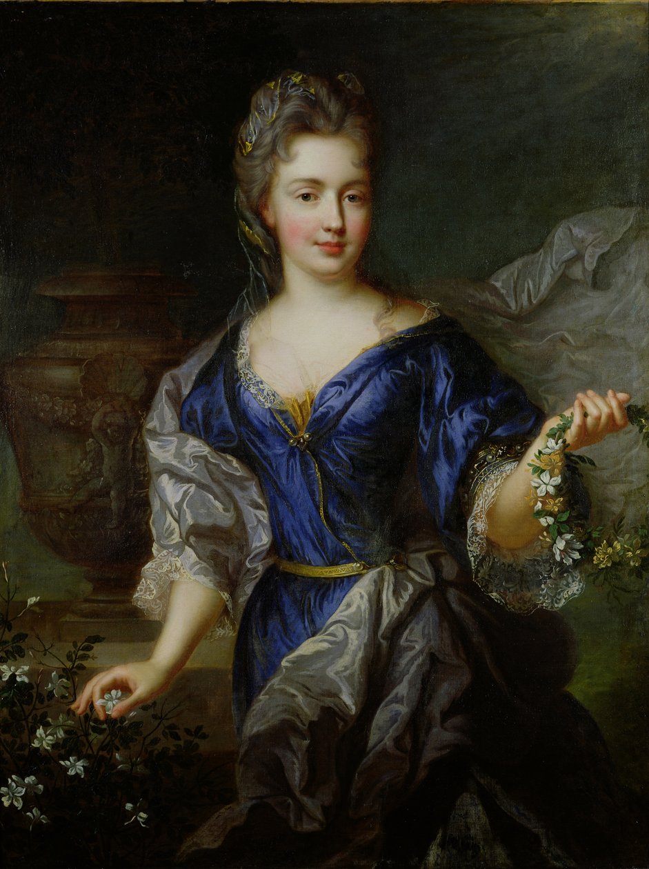 マリーアンドブルボン（1666〜1739年）プリンセスオブコンティ 作： ニコラ・ド・ラルジリエール