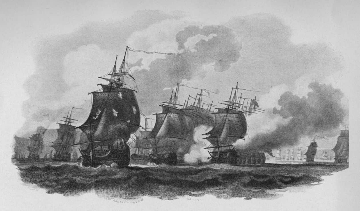 ドミニカ国外での婚約、c1782 作： ニコラス・ポコック