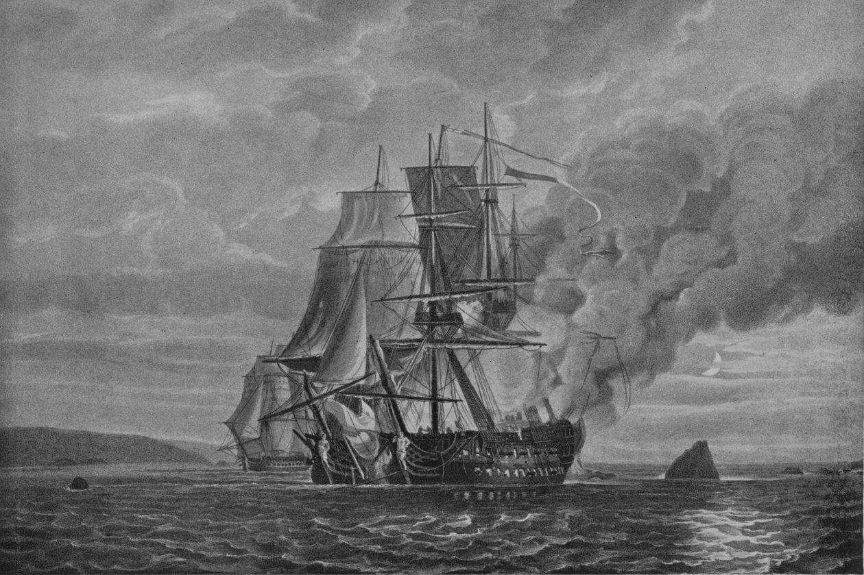 火星とLHercule、c1799 作： ニコラス・ポコック