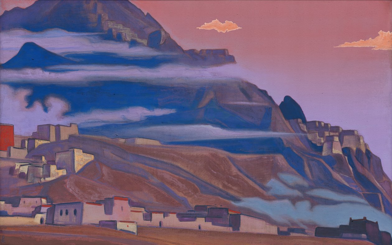 Shekar Dzong、1933 作： ニコラス・レーリッヒ