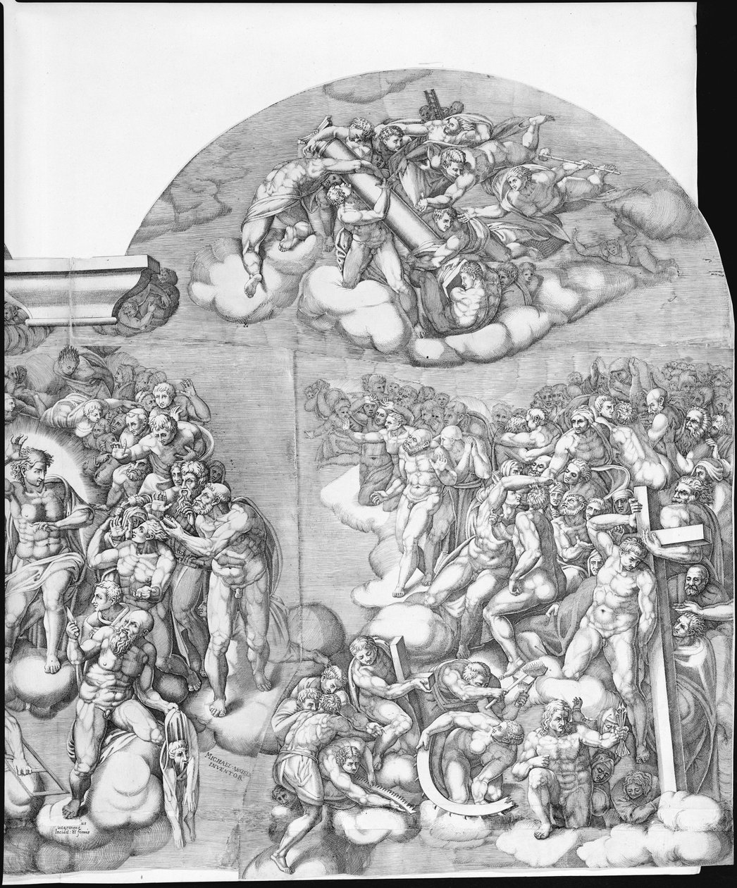 ミケランジェロの最後の審判, 1562., 1562. 作： ニコラ・ベアトリゼ