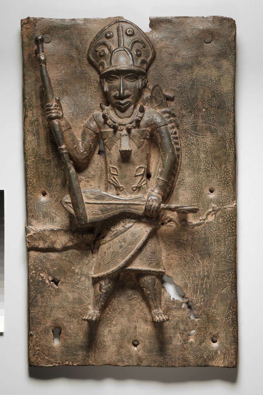 プラーク 1500年代～1600年代頃（真鍮 作： ナイジェリアナイジェリア