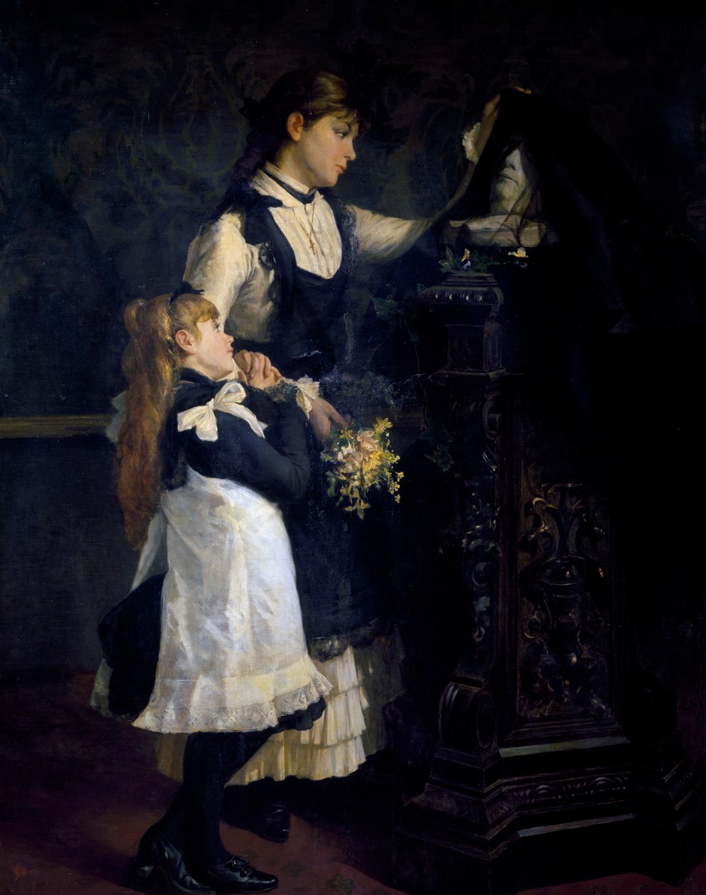ニノ・カルネヴァーリ（1849-1912年以降）の絵画「オルフェンズ 作： ニノ・カーニバル