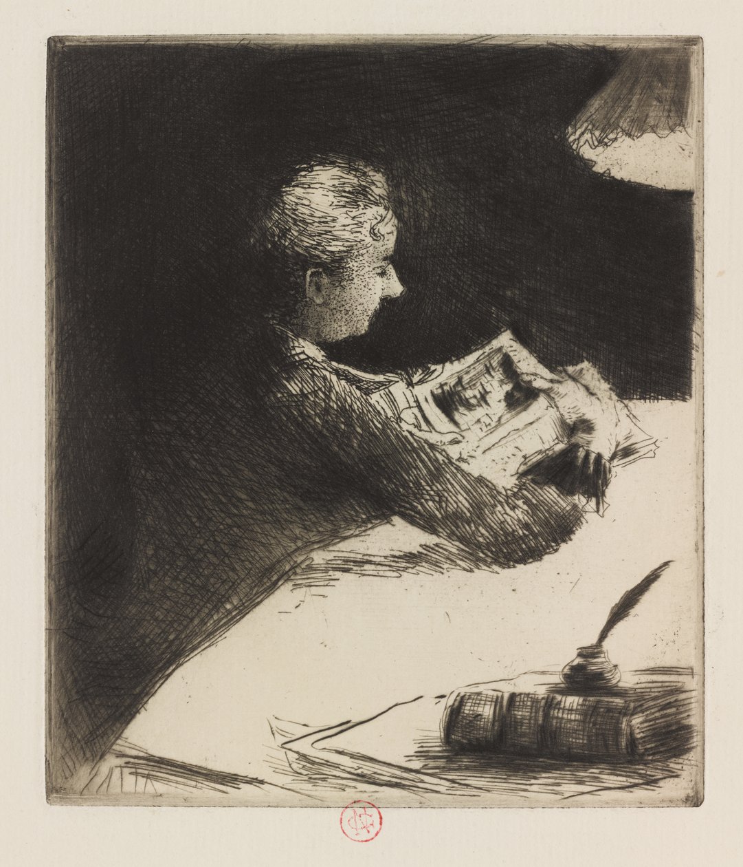 1864〜94年の夜の読書 作： ノルベルト・ゲーニュート
