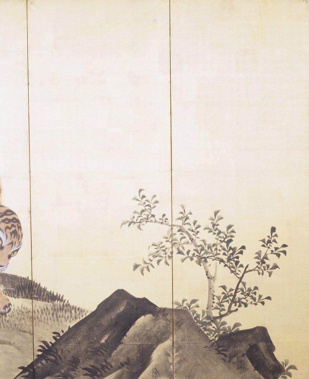 風景の中の虎 作： 国井旺文