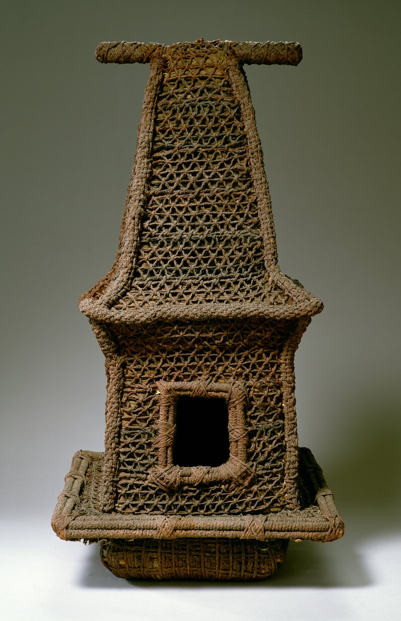 フィジーのモデル寺院（ウィッカー） 作： オセアニック
