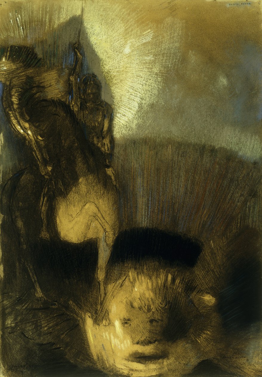 セントジョージ、c。 1905 作： オディロン・ルドン