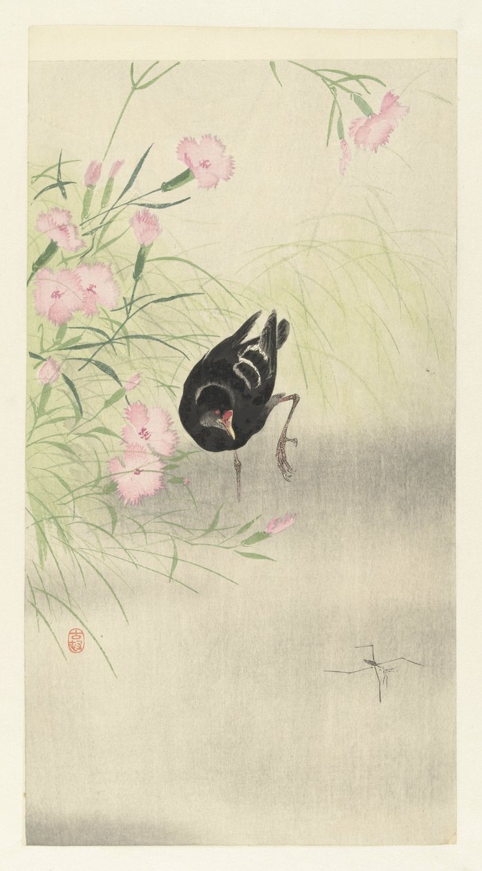 開花植物でムーア 作： 大原光子