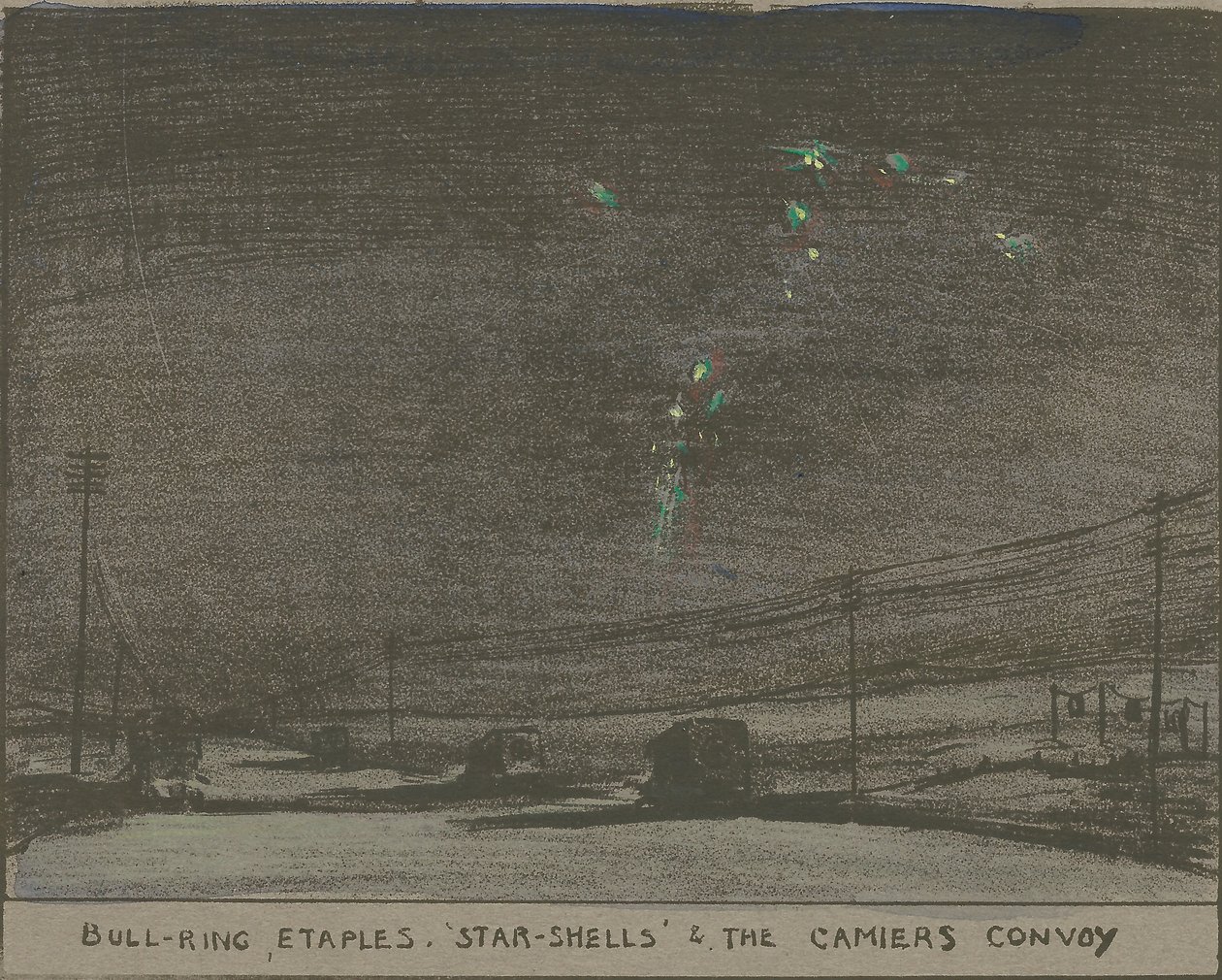 Bull-Ring、Etaples、Star-Shells、The Camiers Convoy 作： オリーブ・ムディ・クック