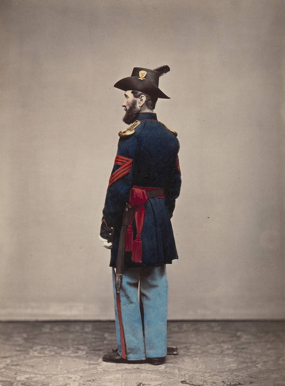 砲兵隊、準軍曹、1866年 作： オリバー・H・ウィラード。