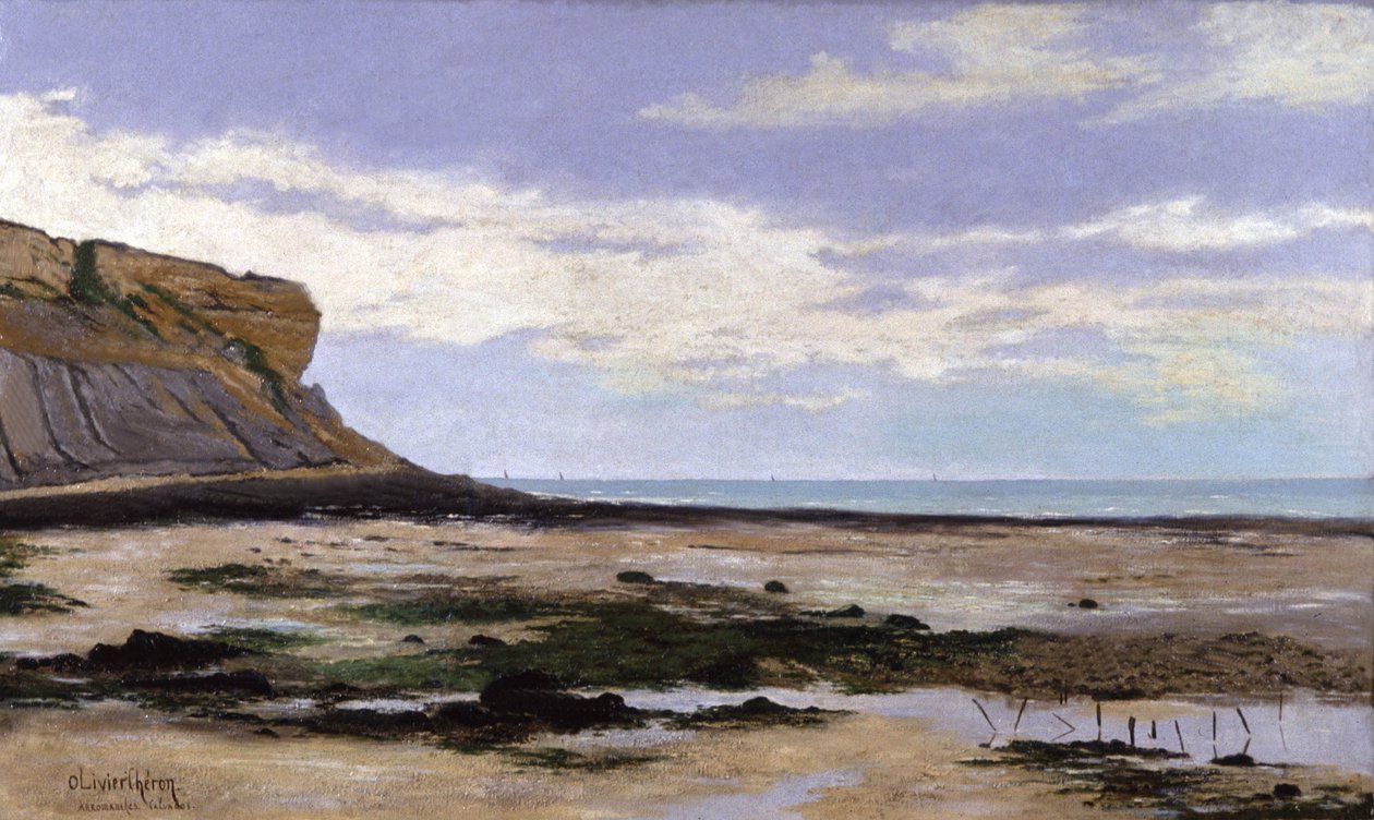 1900年頃、フランス、アヴランシュ（絵画） 作： オリヴィエ・シュロン