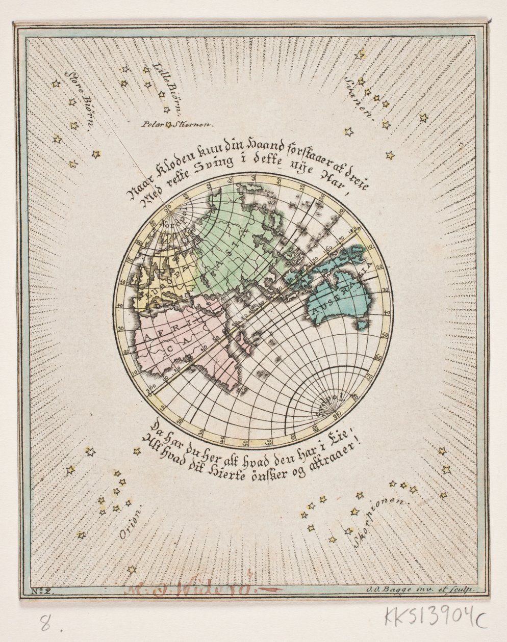 詩のある世界地図 作： オルフオルフセンバゲ