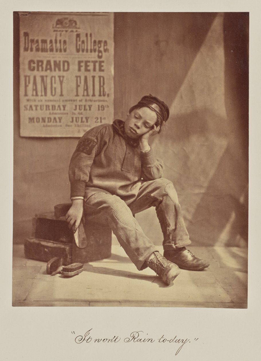 今日は雨が降らない 作： Oscar Gustave Rejlander