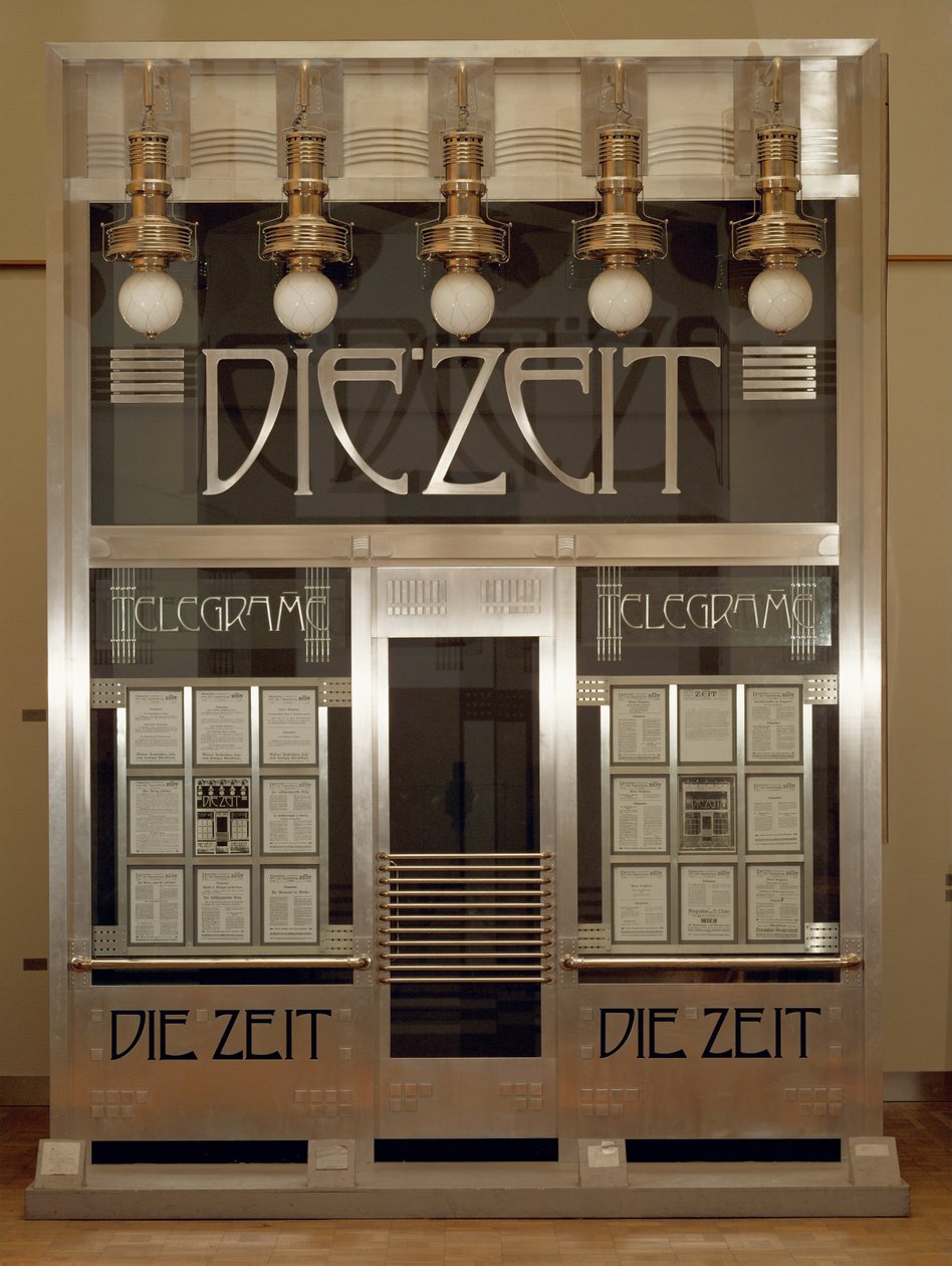 デペシェンブーロ Die Zeit ... 作： オットー・ワーグナー
