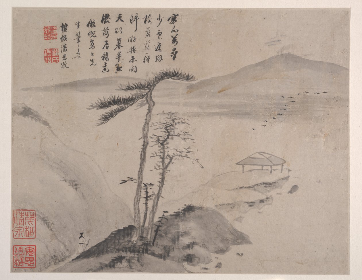 風景、19世紀。 作： パンシム