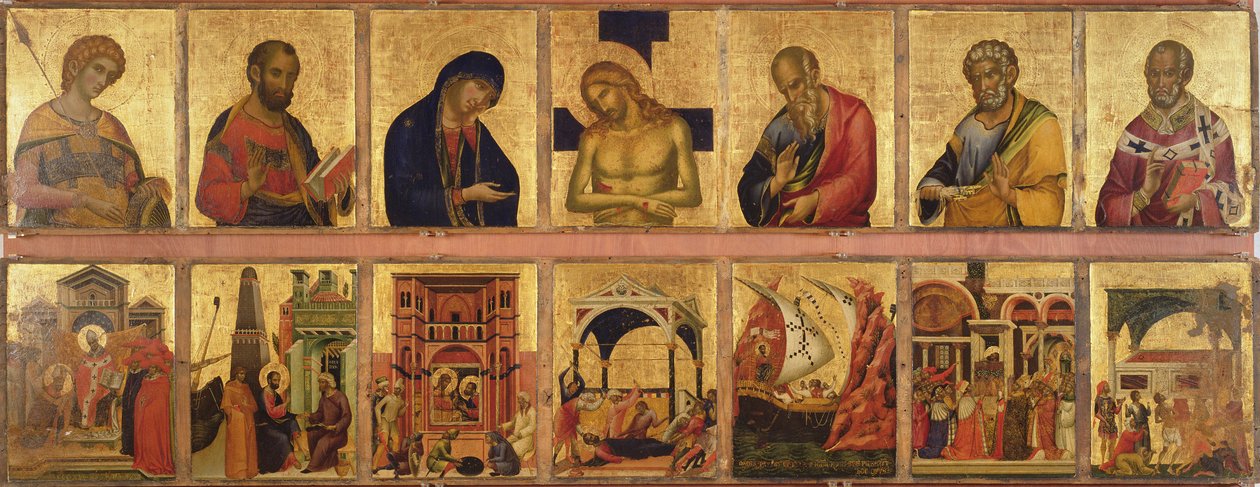 パラフェリアーレ、1345年（パネル上のテンペラと金箔） 作： パオロ・ヴェネツィアーノ