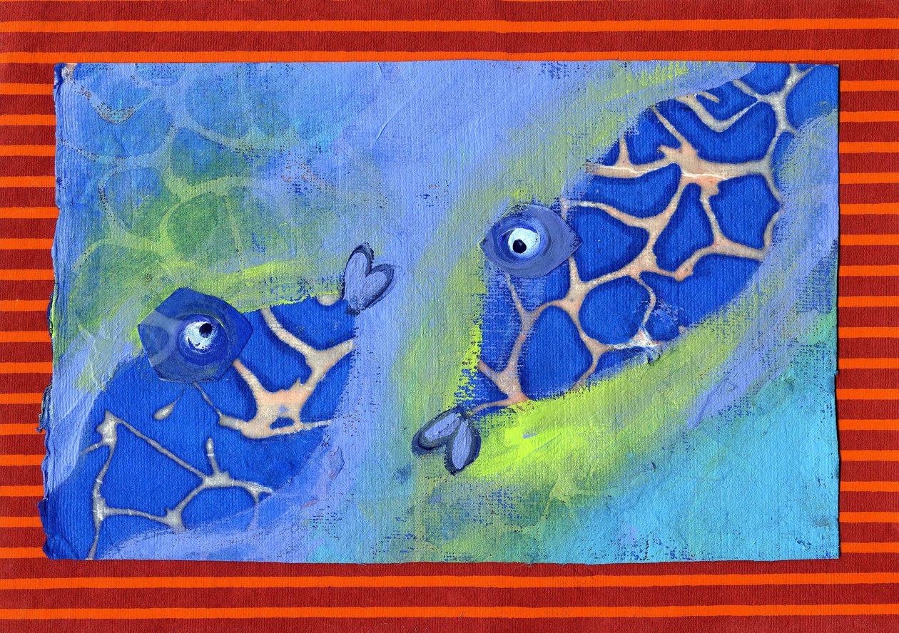 星座：魚。 作： パトリツィア ラ ポルタ