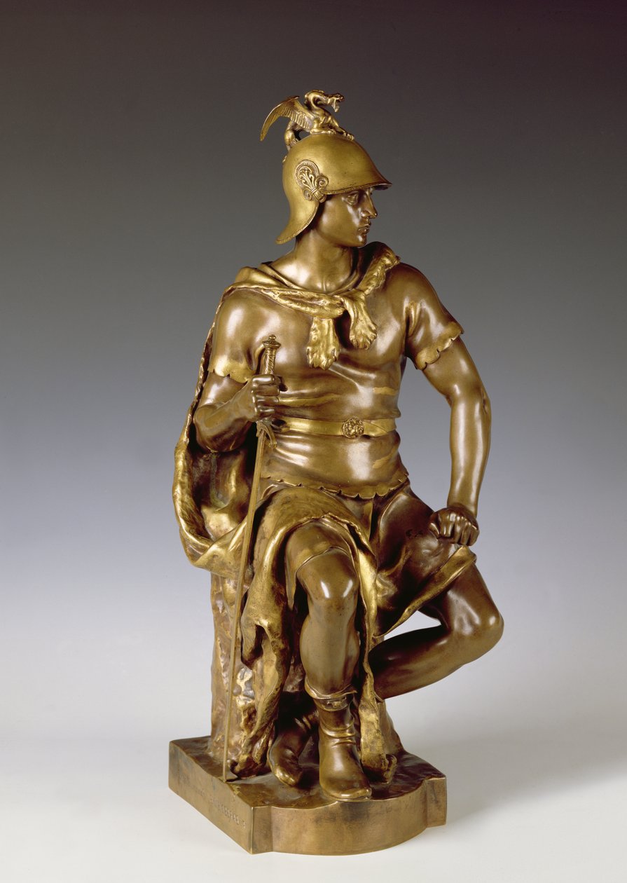 軍事勇気、1876年（ブロンズ） 作： ポール・デュボア