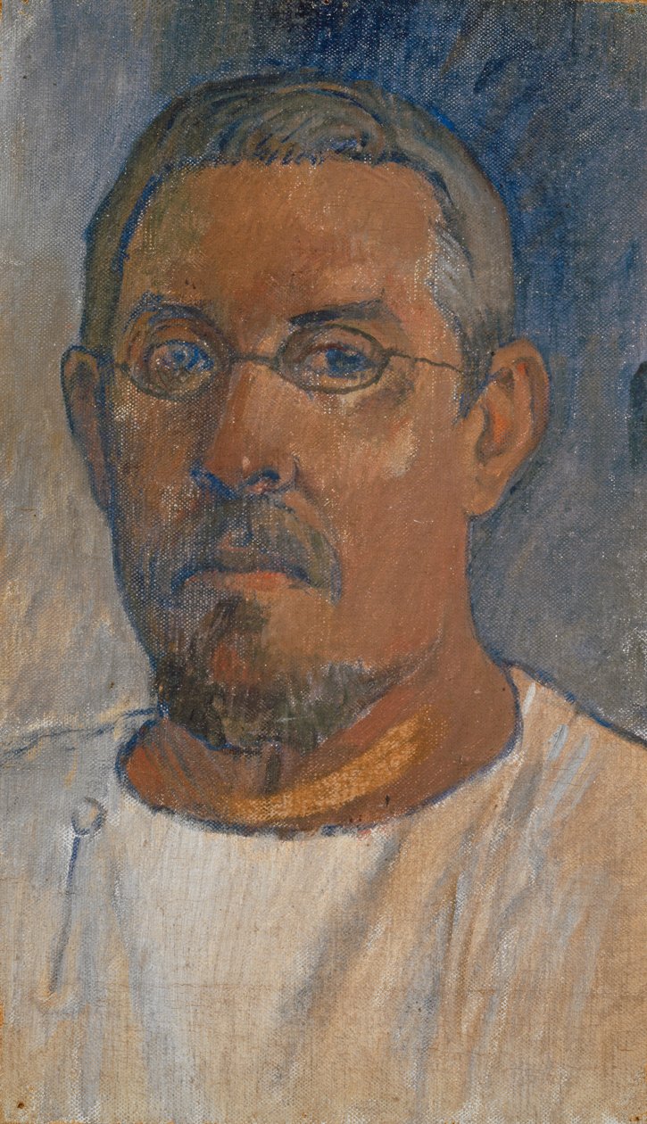 自画像、1902-3 作： ポール・ゴーギャン