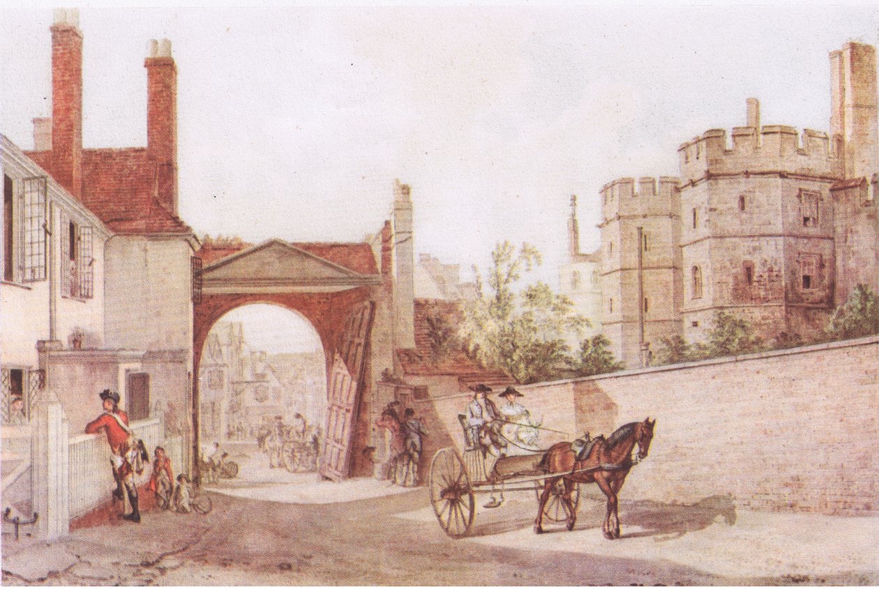 ウィンザーc.1760のシーン 作： ポール・サンドビー
